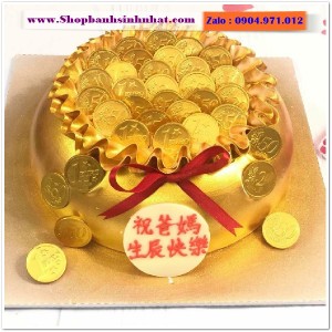 Bánh Sinh Nhật Hũ Vàng - VA80